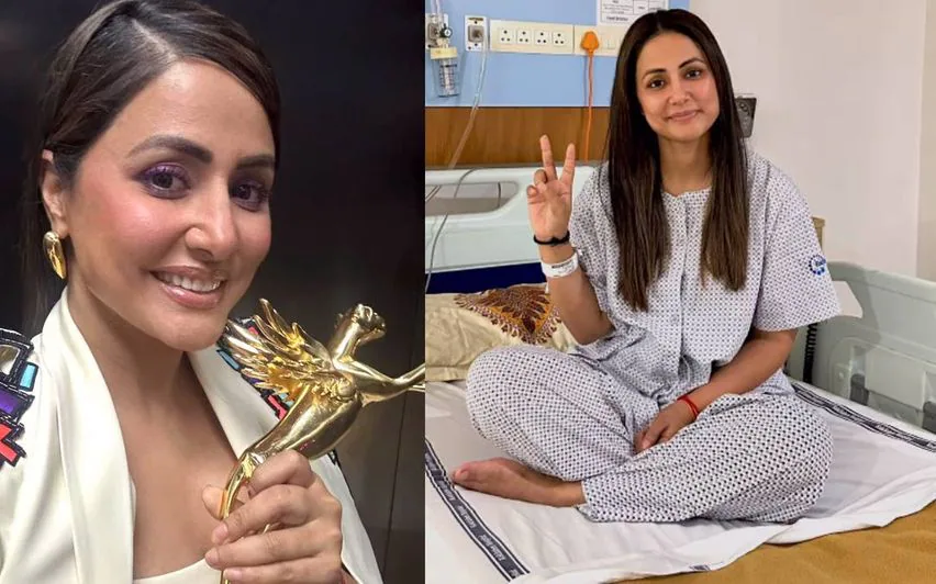 Hina Khan Recalls Going "Straight To Chemotherapy" After Attending An Award Function: "All Glam Is Gone"