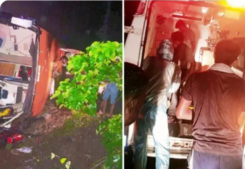 Multai Road Accident : मुलताई और पांढुर्ना के बिच पलटी बस, 2 लोगो की मौत।